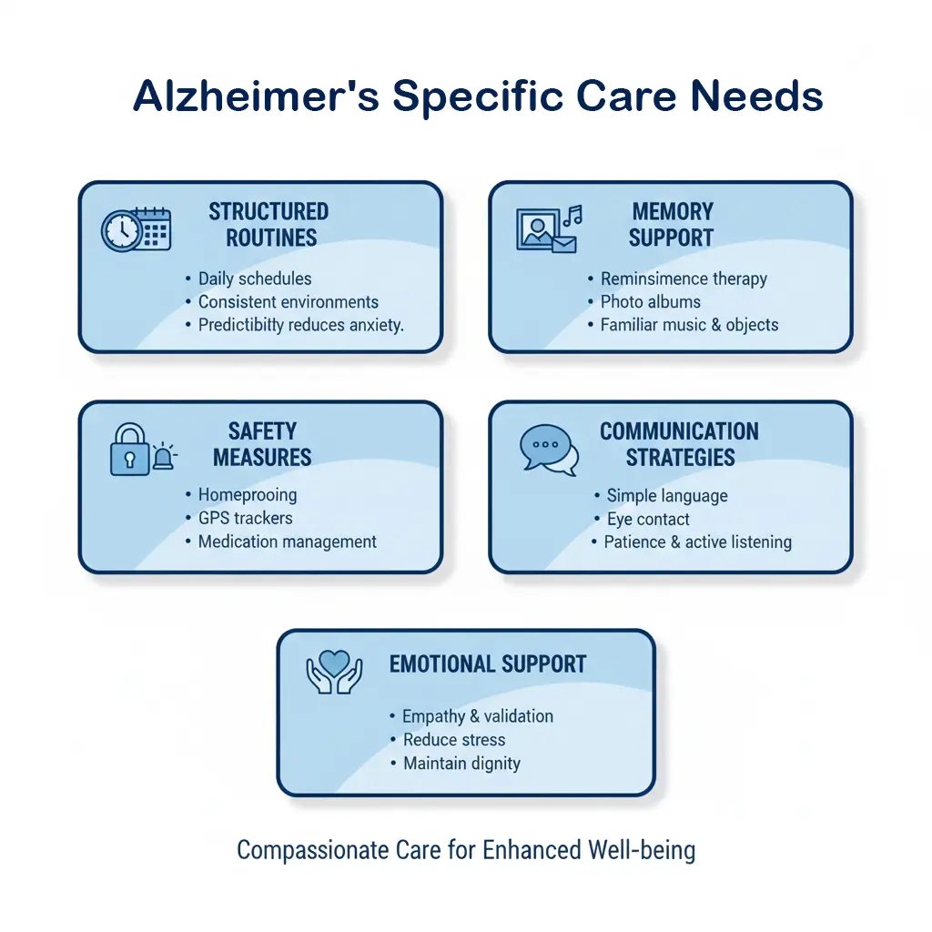 Alzheimer's Specific Care Needs